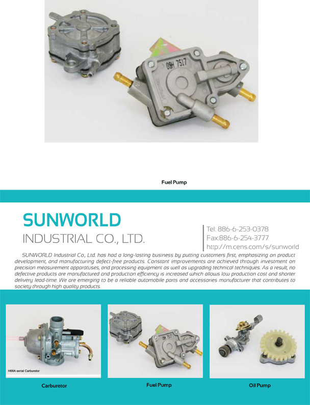 SUNWORLD INDUSTRIAL CO., LTD.