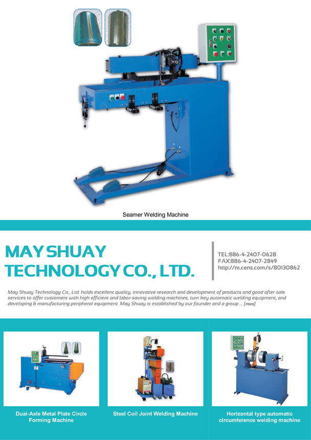 MAY SHUAY TECHNOLOGY CO., LTD.