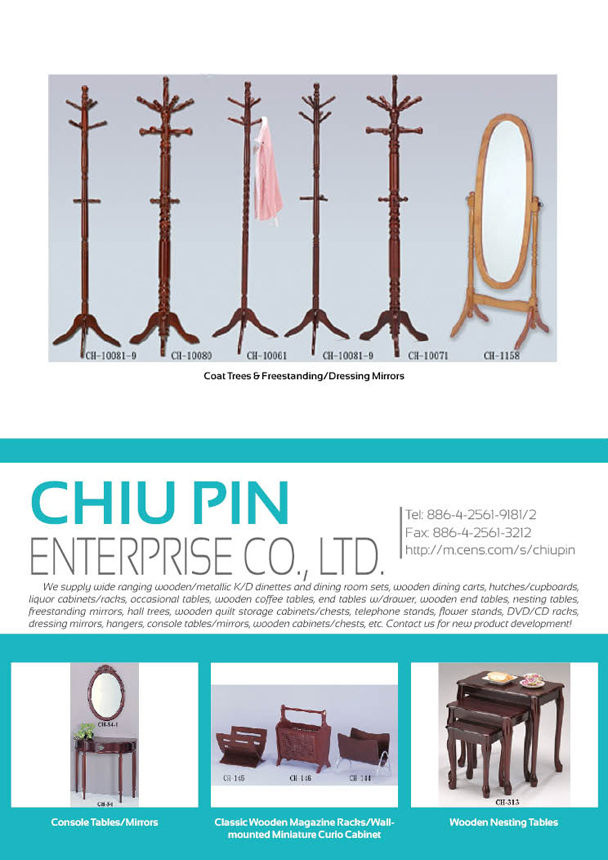 CHIU PIN ENTERPRISE CO., LTD.