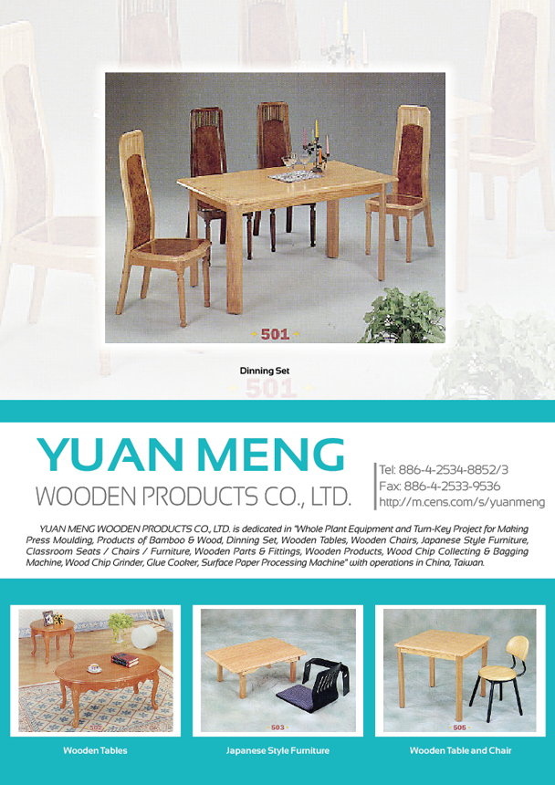 YUAN MENG WOODEN PRODUCTS CO., LTD.