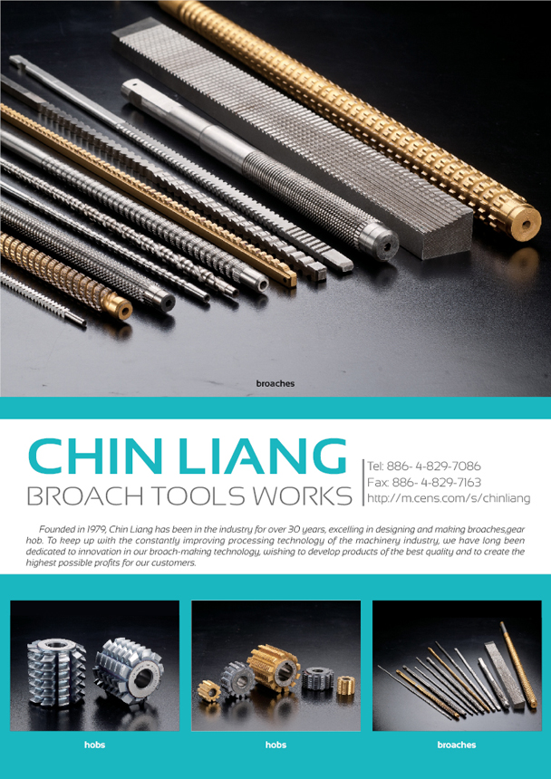 CHIN LIANG BROACH TOOLS WORKS