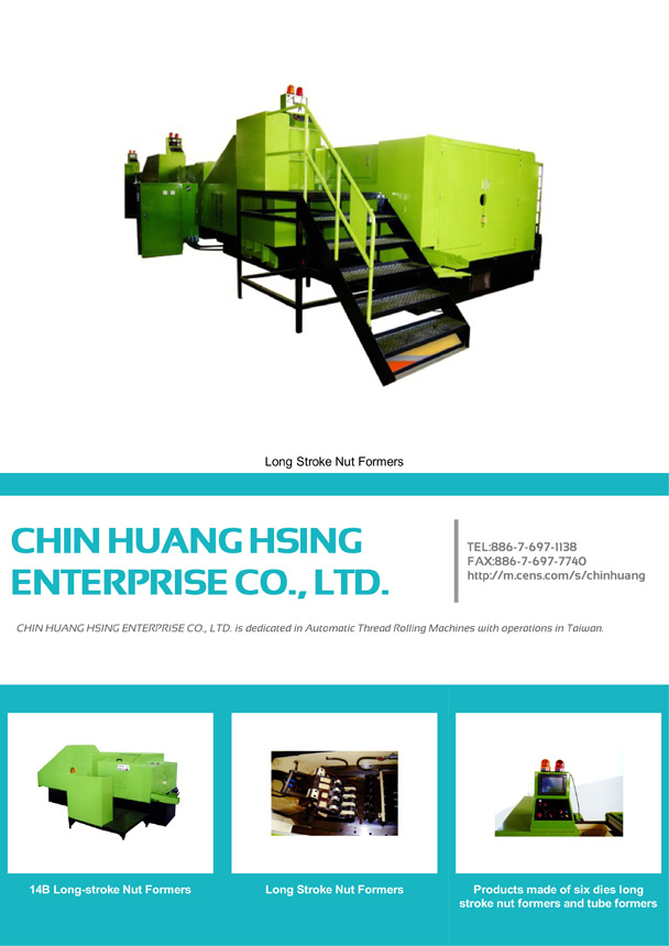CHIN HUANG HSING ENTERPRISE CO., LTD.