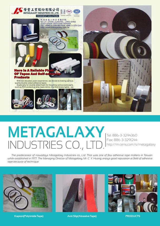 METAGALAXY INDUSTRIES CO., LTD.