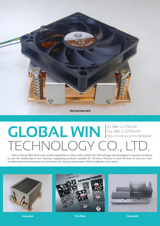 GLOBAL WIN TECHNOLOGY CO., LTD.
