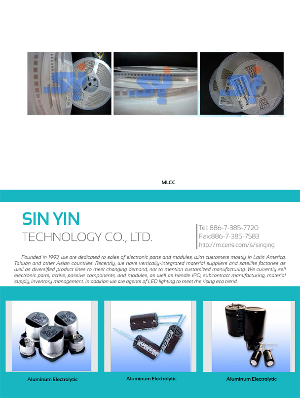 SIN YIN TECHNOLOGY CO., LTD.