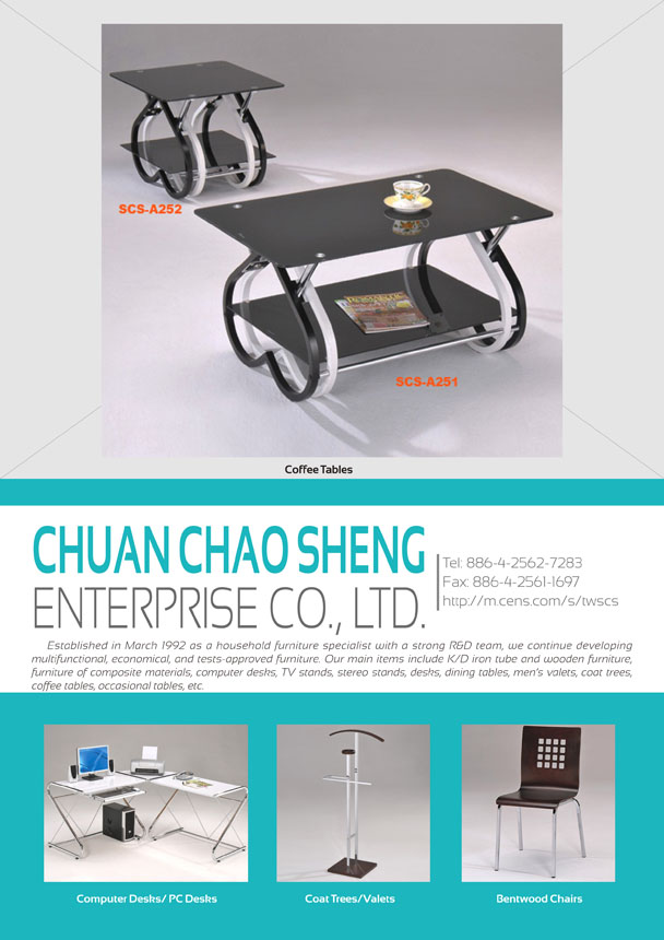 CHUAN CHAO SHENG ENTERPRISE CO., LTD.