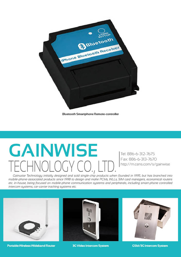 GAINWISE TECHNOLOGY CO., LTD.