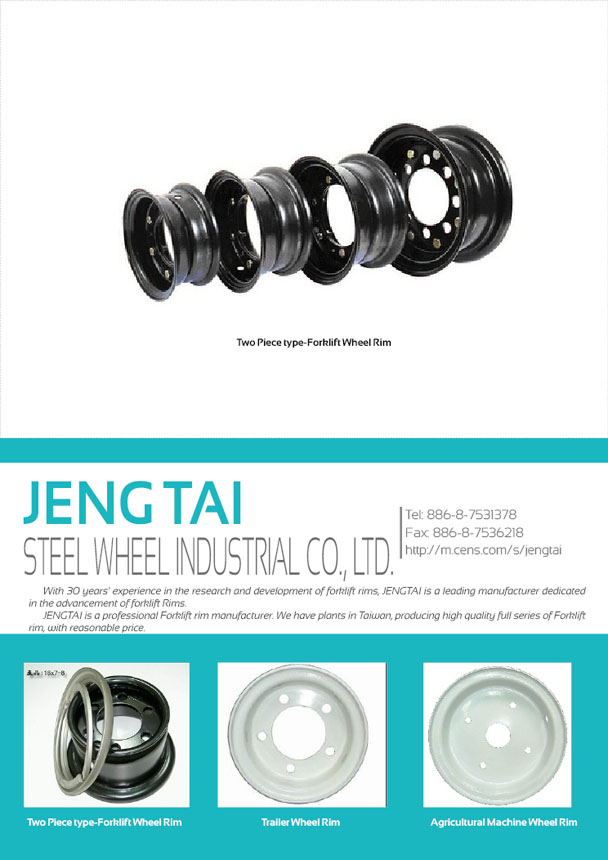 JENG TAI STEEL WHEEL INDUSTRIAL CO., LTD.