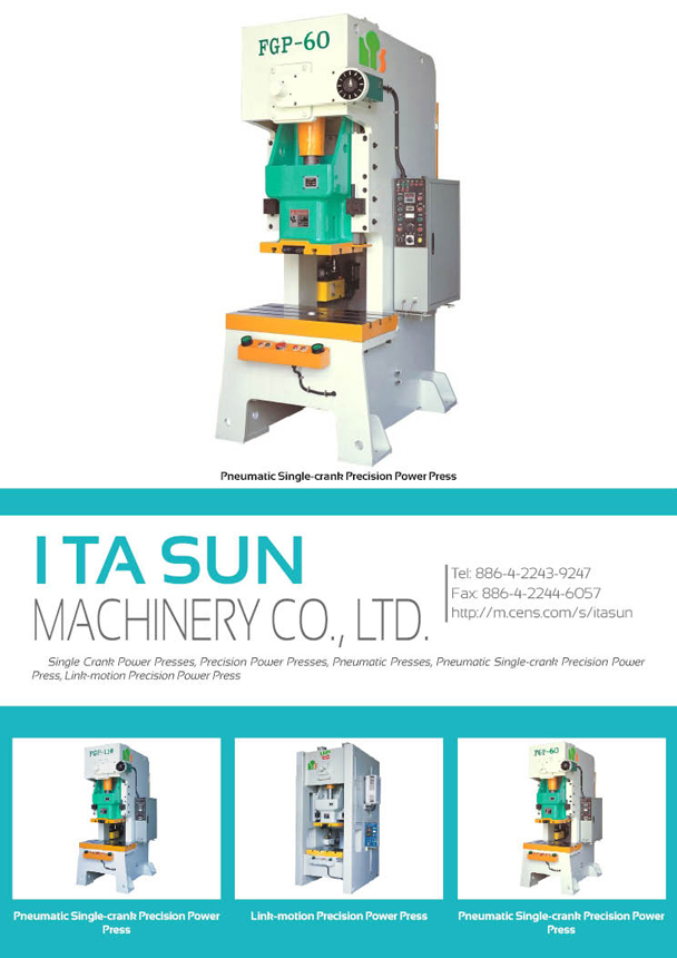 I TA SUN MACHINERY CO., LTD.