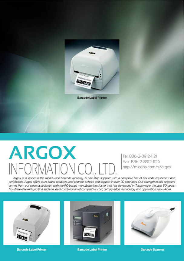 ARGOX INFORMATION CO., LTD.