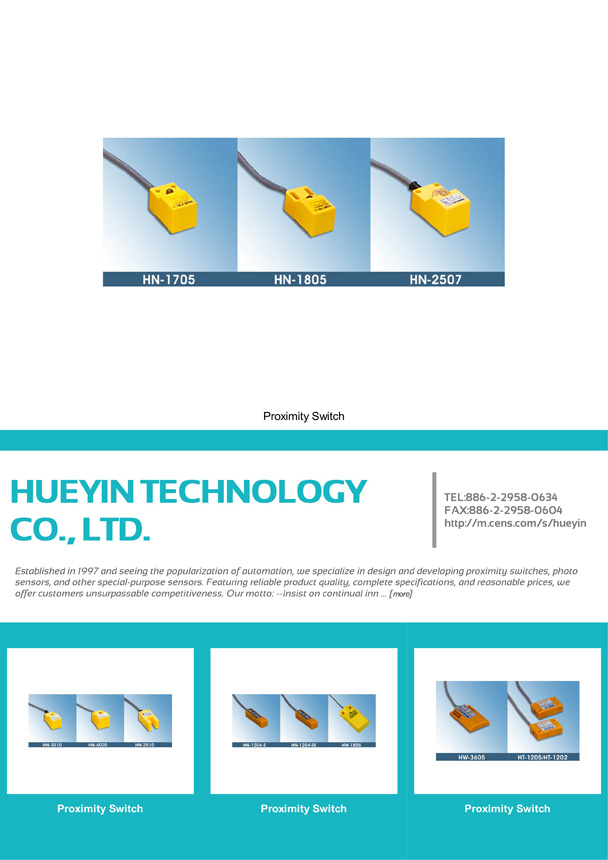 HUEYIN TECHNOLOGY CO., LTD.