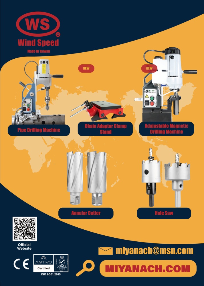 Middle East & Central Asia Special MIYANACH (TAIWAN) IND. CO., LTD.