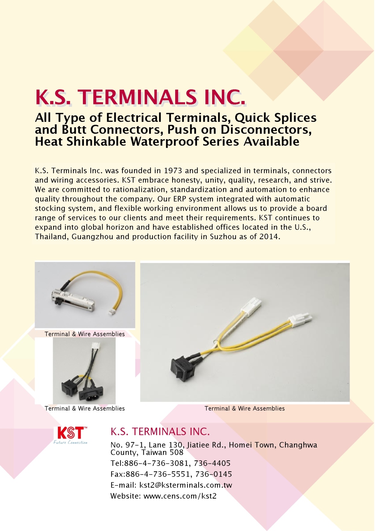 K.S. TERMINALS INC.(MACHINERY SYSTEM BUSINESS GROUP)