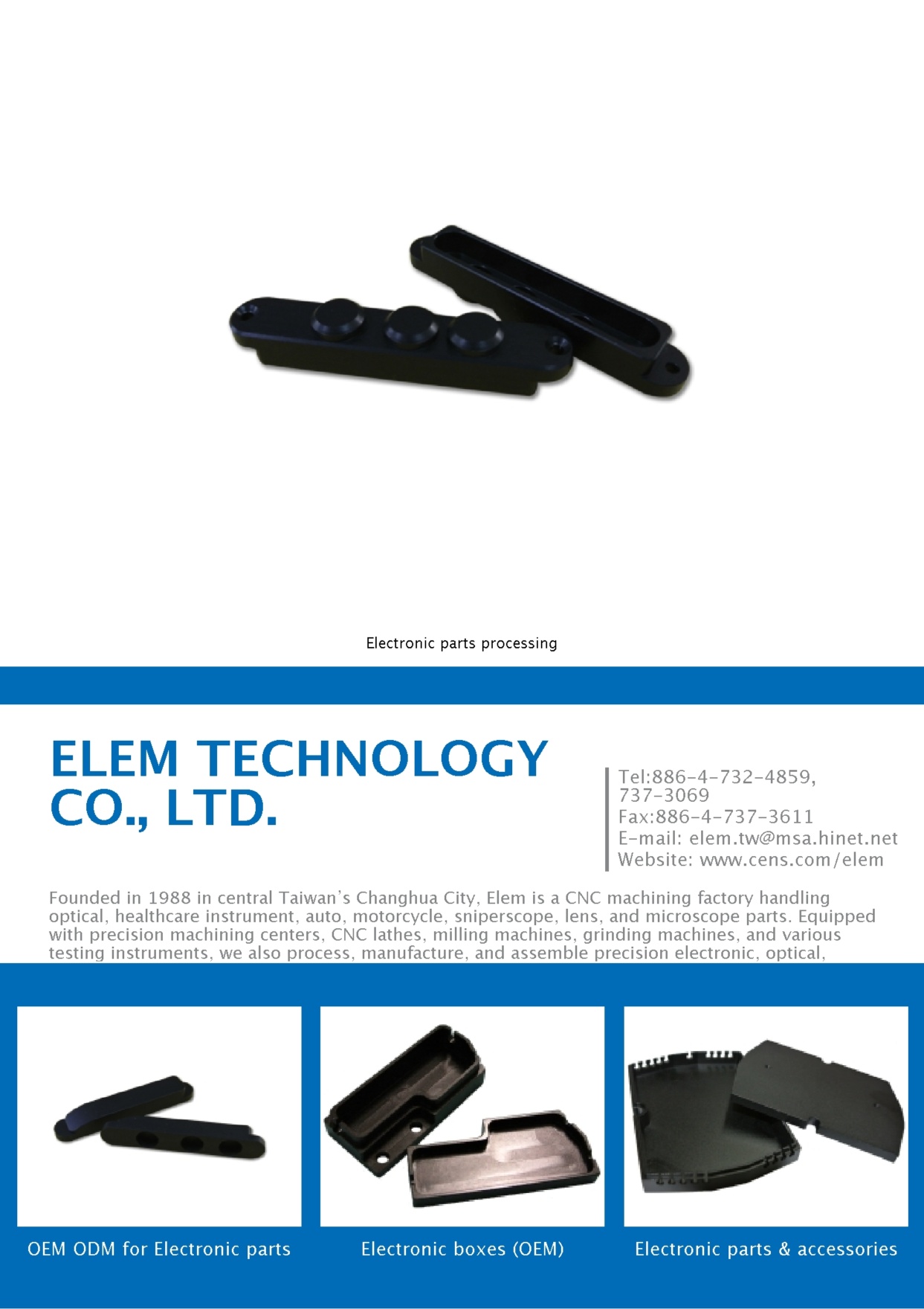 ELEM TECHNOLOGY CO., LTD.