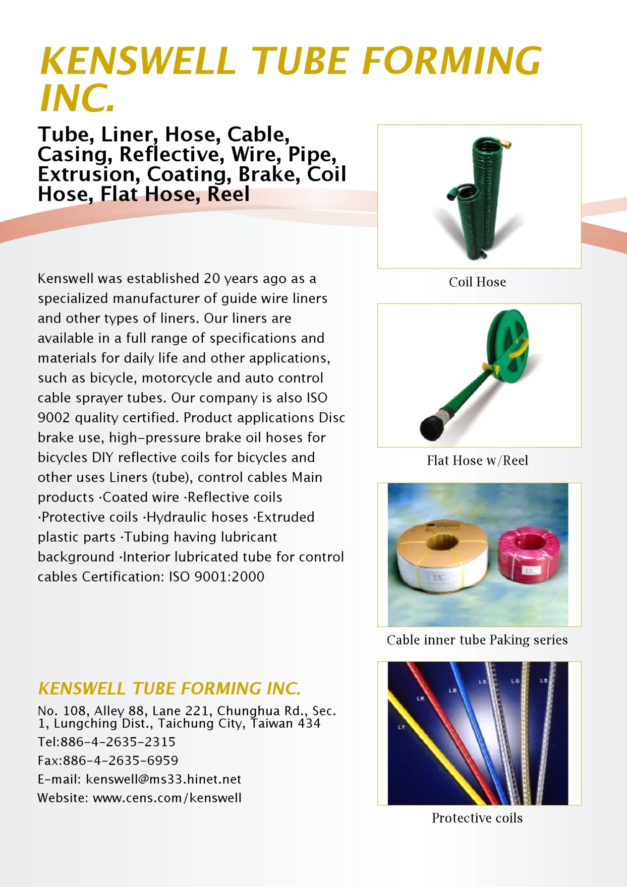 KENSWELL TUBE FORMING INC.