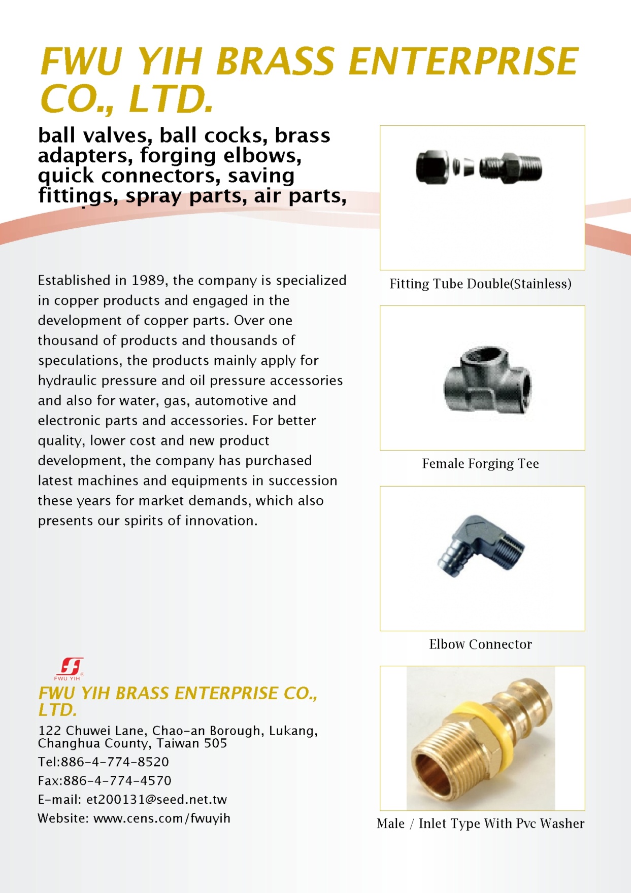 FWU YIH BRASS ENTERPRISE CO., LTD.