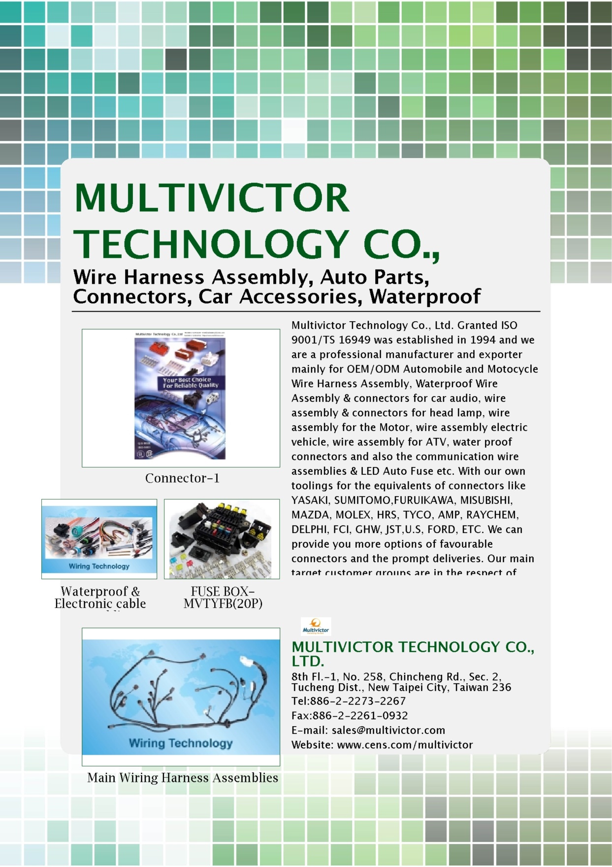 MULTIVICTOR TECHNOLOGY CO., LTD.