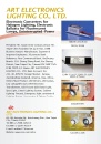 Cens.com Lighting E-Magazine AD ART ELECTRONICS LIGHTING CO., LTD.