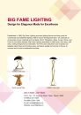 Cens.com Lighting E-Magazine AD BIG FAME LIGHTING