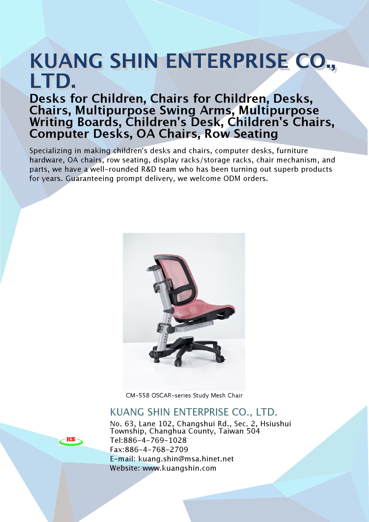 KUANG SHIN ENTERPRISE CO., LTD.