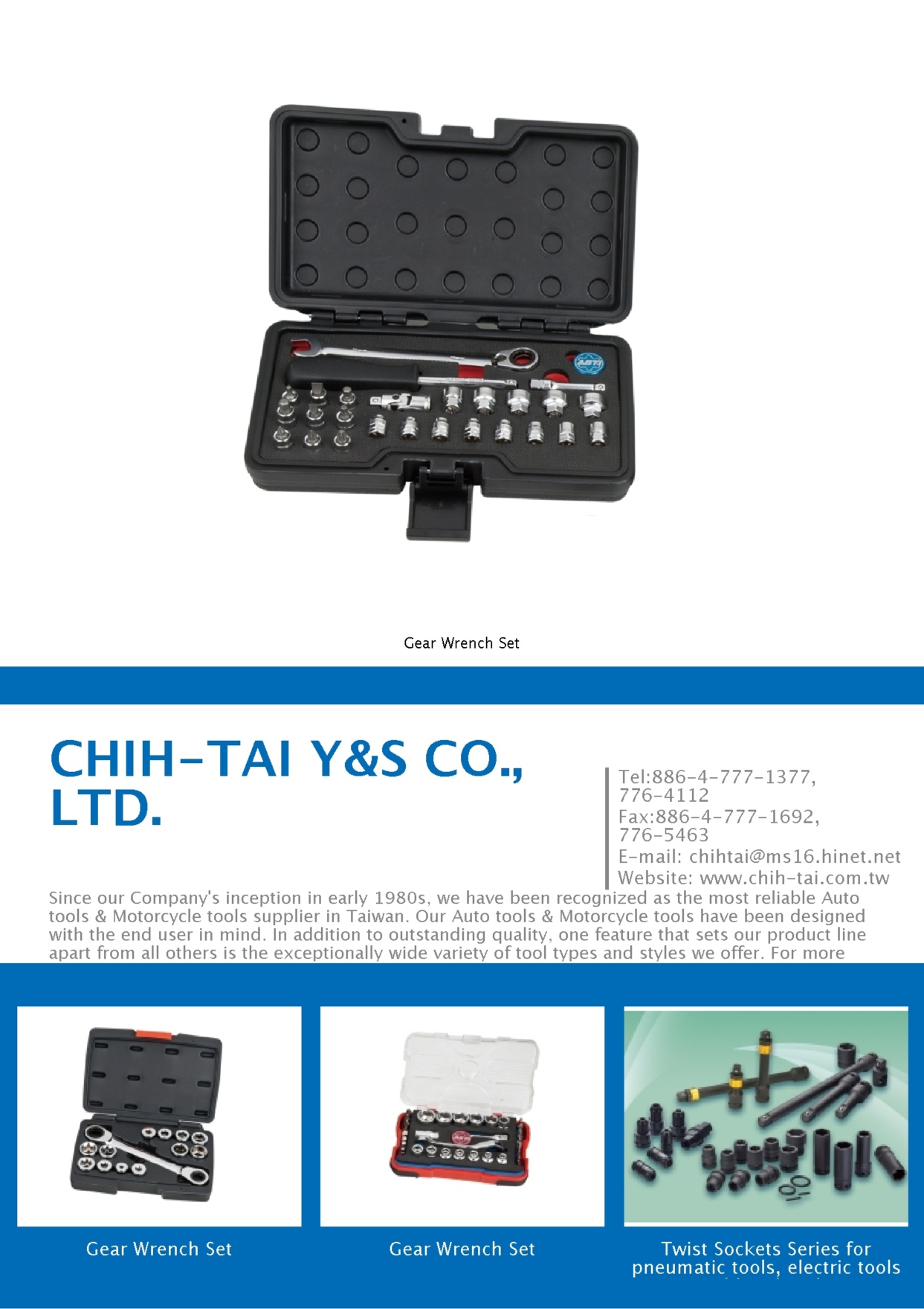 CHIH-TAI Y&S CO., LTD.