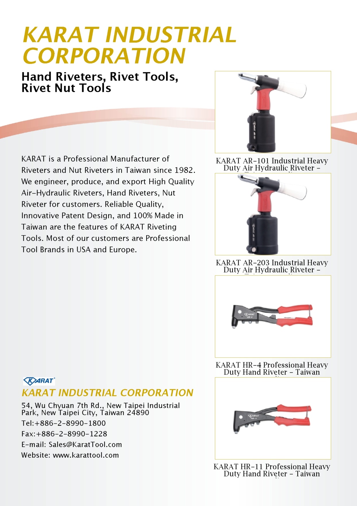 KARAT INDUSTRIAL CORPORATION