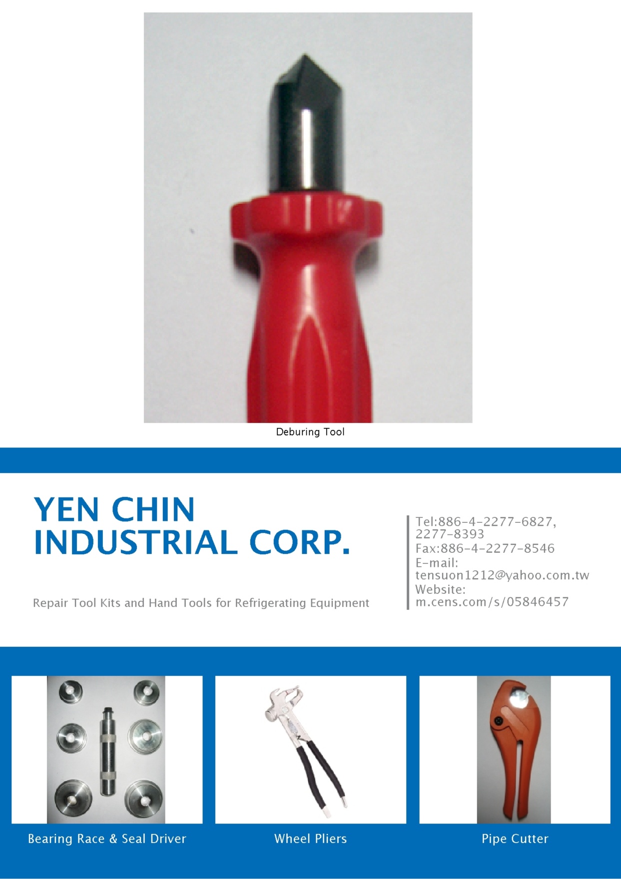 YEN CHIN INDUSTRIAL CORP.