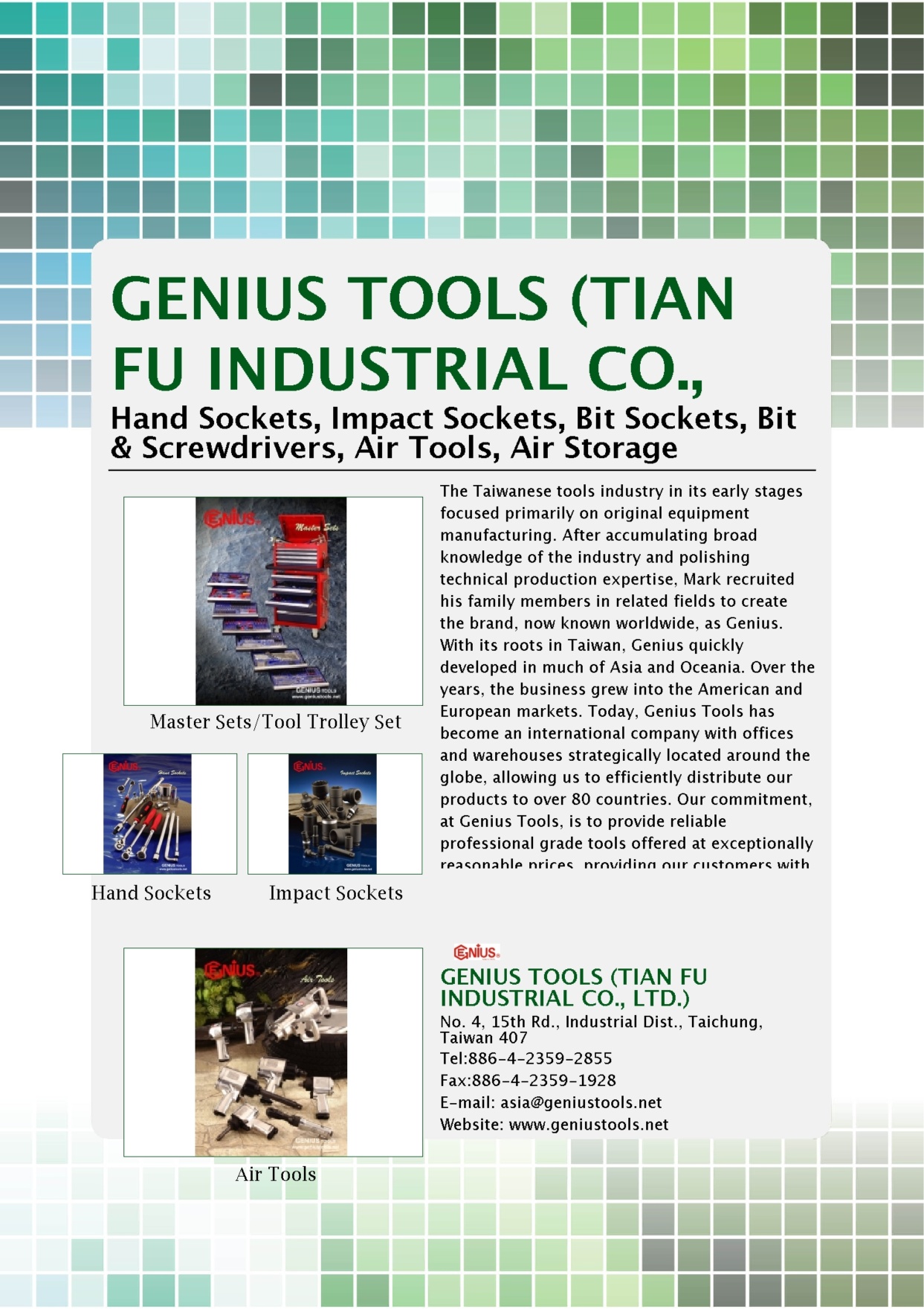 TIAN FU INDUSTRIAL CO., LTD.