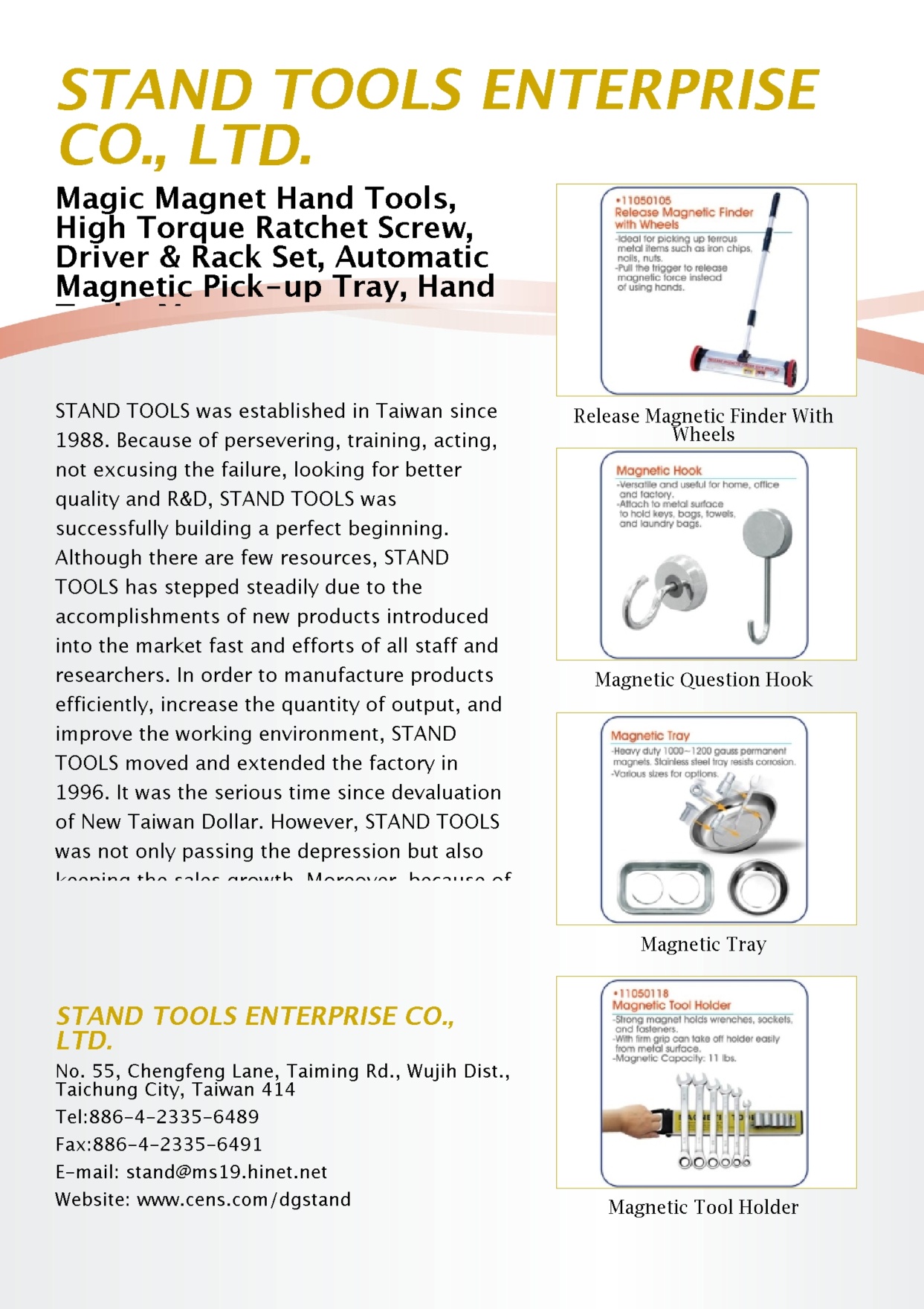 STAND TOOLS ENTERPRISE CO., LTD.