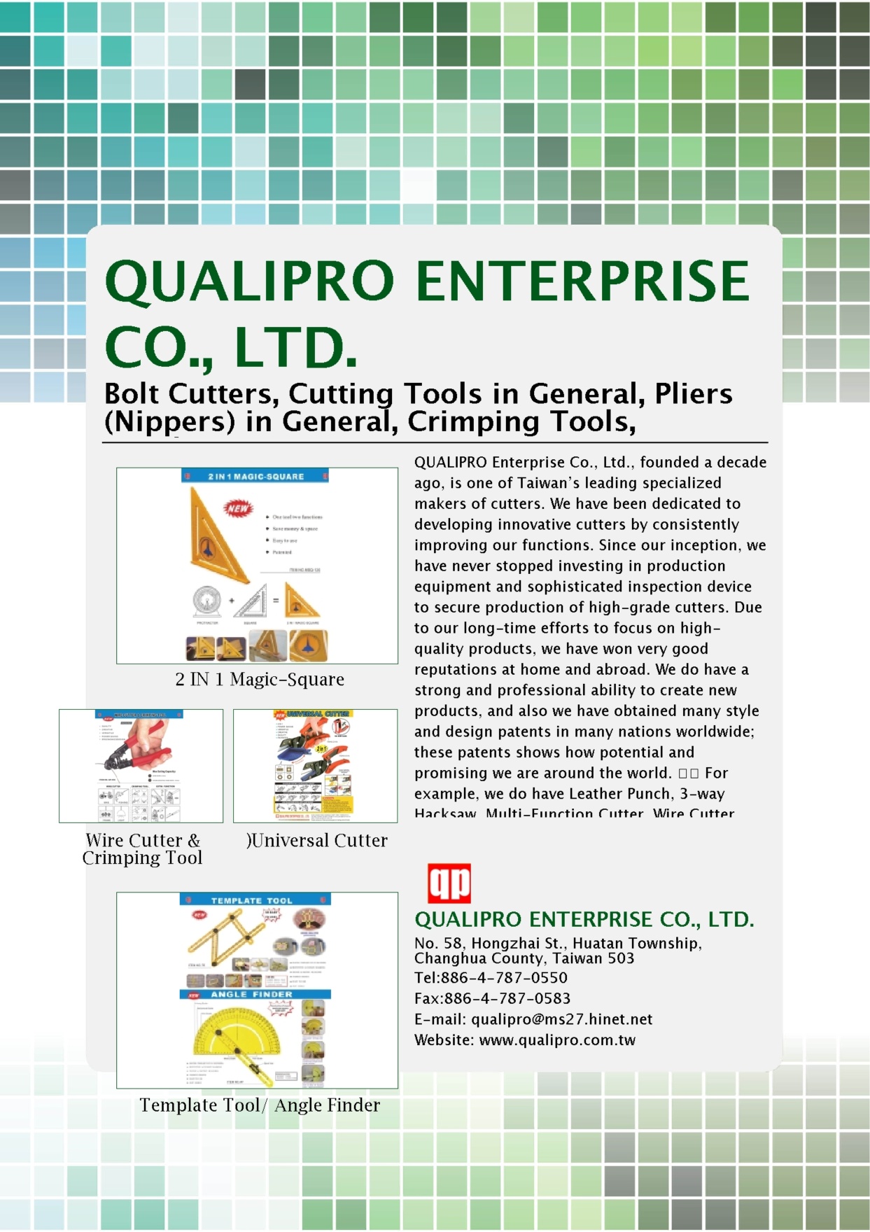 QUALIPRO ENTERPRISE CO., LTD.