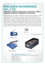 Cens.com Handtools E-Magazine AD PAO SHEN ENTERPRISES CO., LTD.