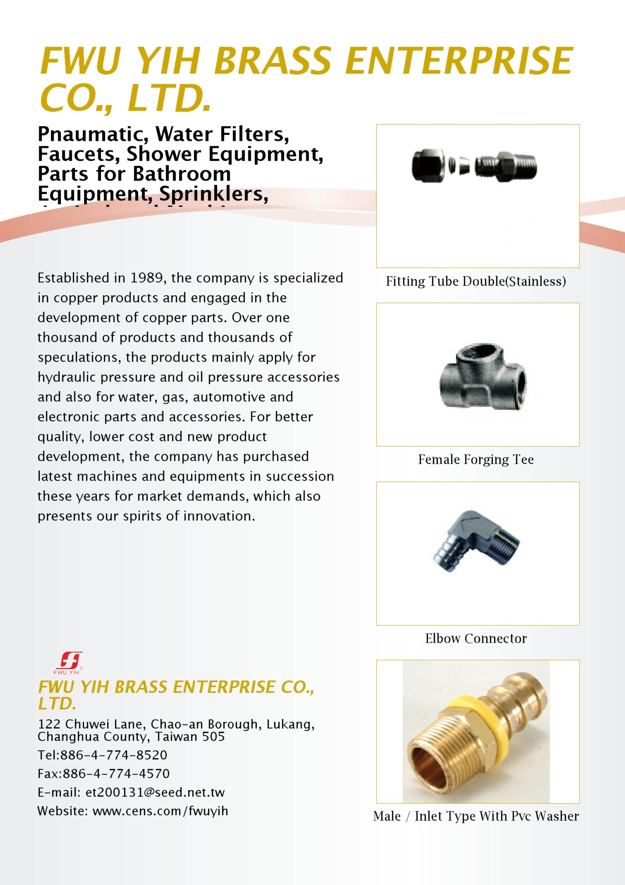 FWU YIH BRASS ENTERPRISE CO., LTD.