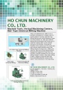 Cens.com Machinery E-Magazine AD HO CHUN MACHINERY CO., LTD.