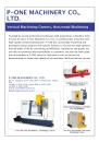 Cens.com Machinery E-Magazine AD P-ONE MACHINERY CO., LTD.