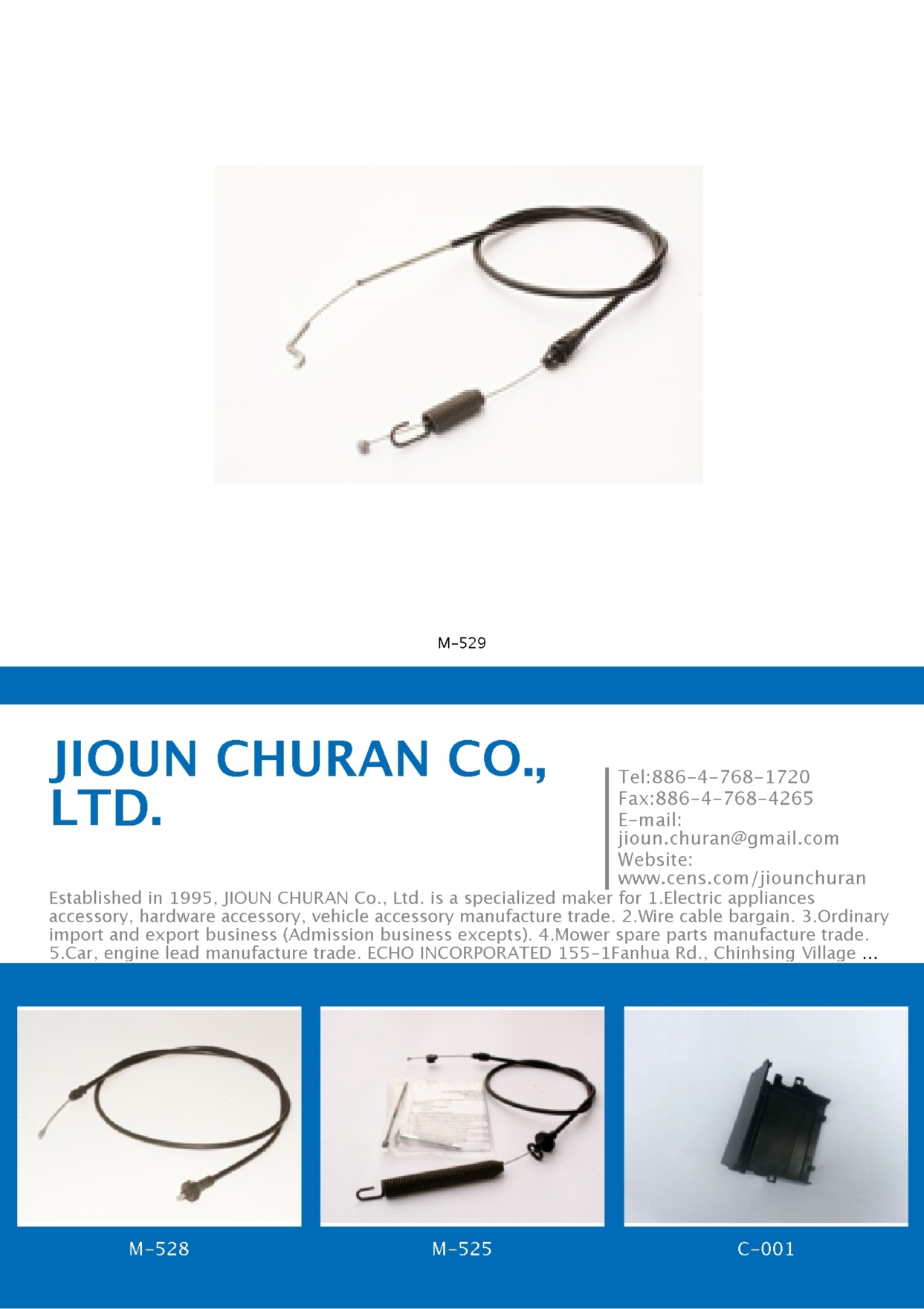 JIOUN CHURAN CO., LTD.