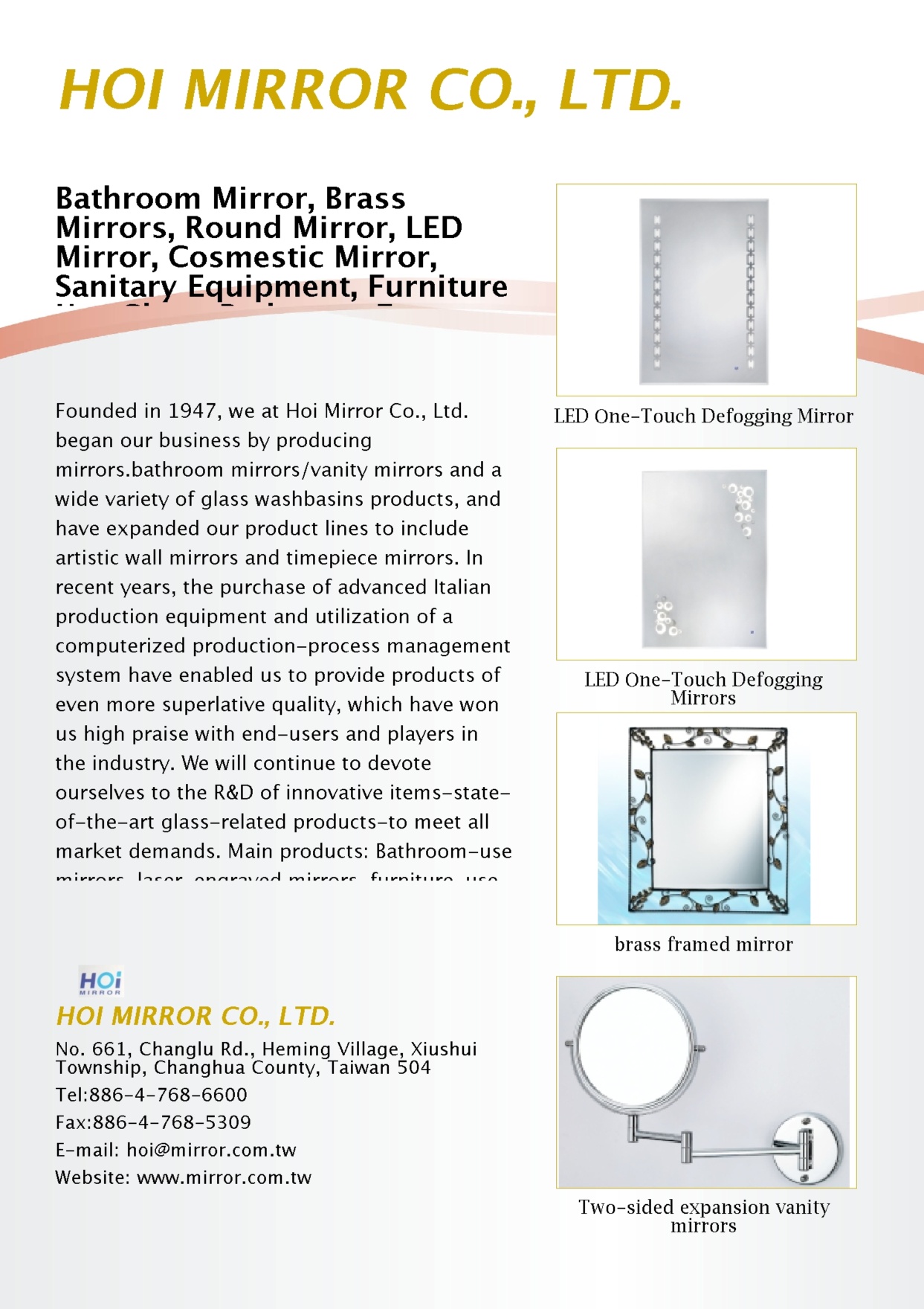 HOI MIRROR CO., LTD.