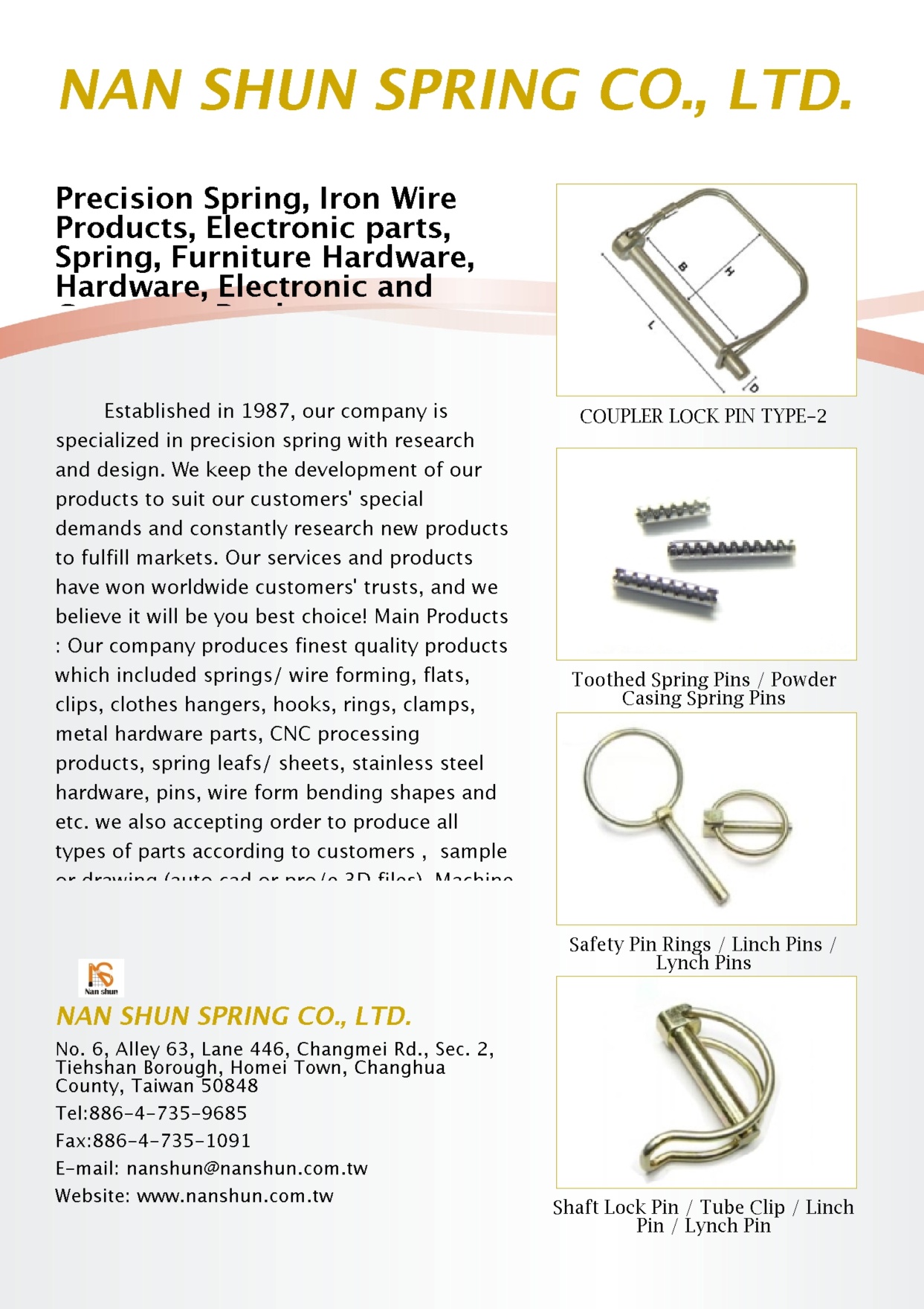 NAN SHUN SPRING CO., LTD.