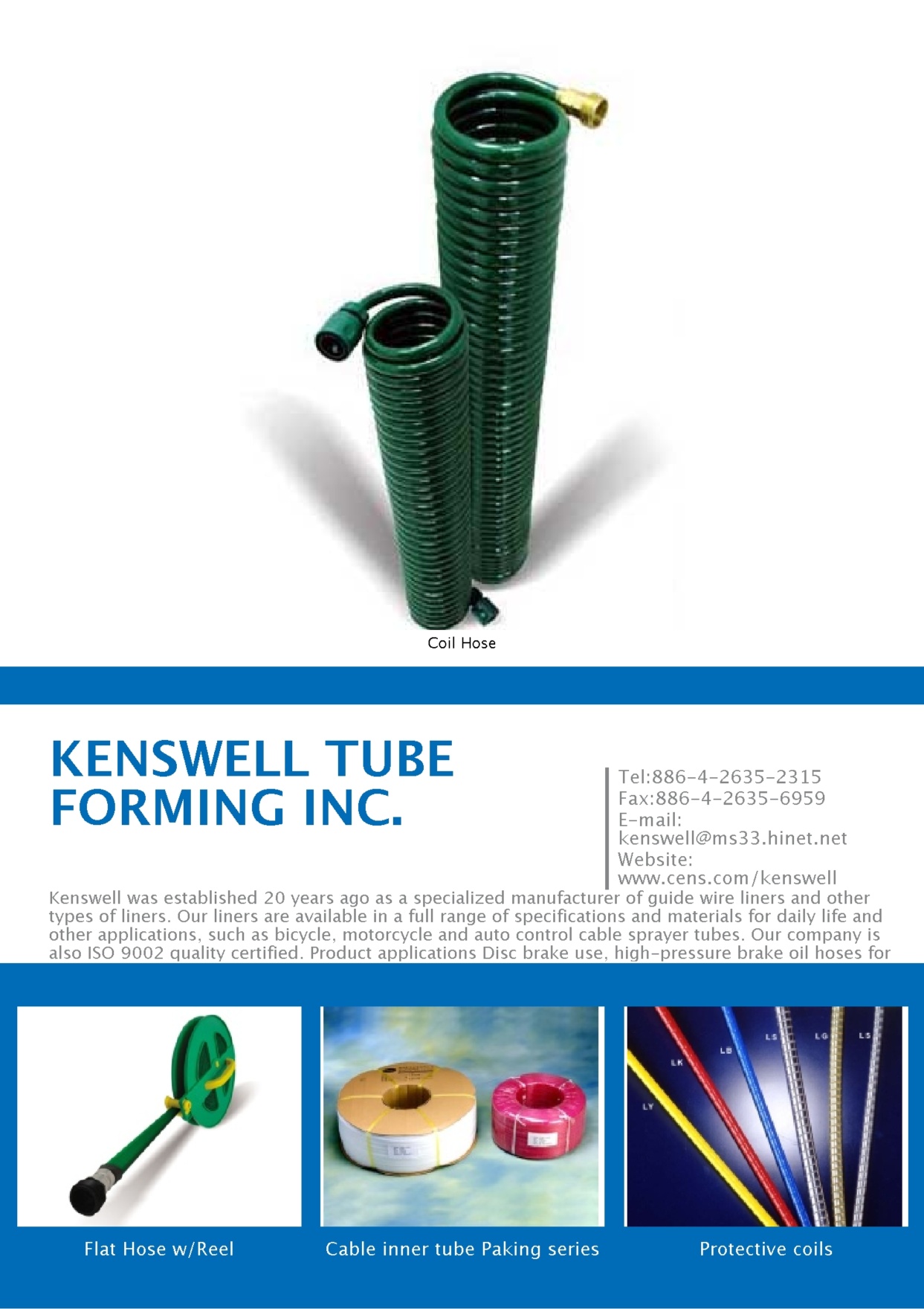 KENSWELL TUBE FORMING INC.