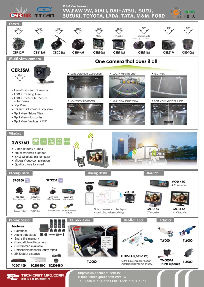 TECH-CAST MFG. CORP.