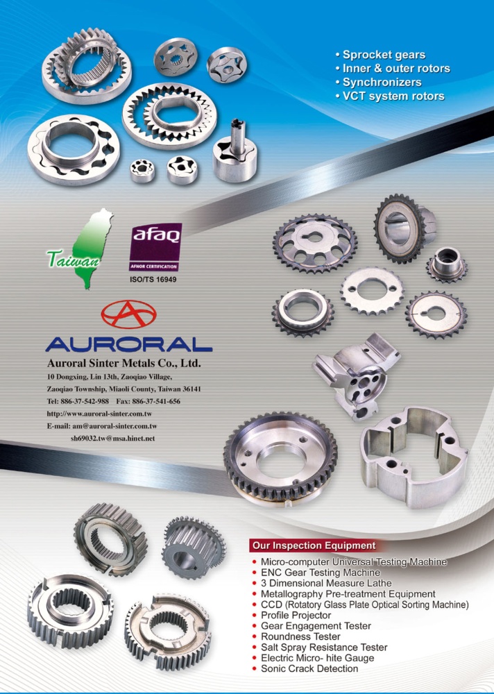 AURORAL SINTER METALS CO., LTD.