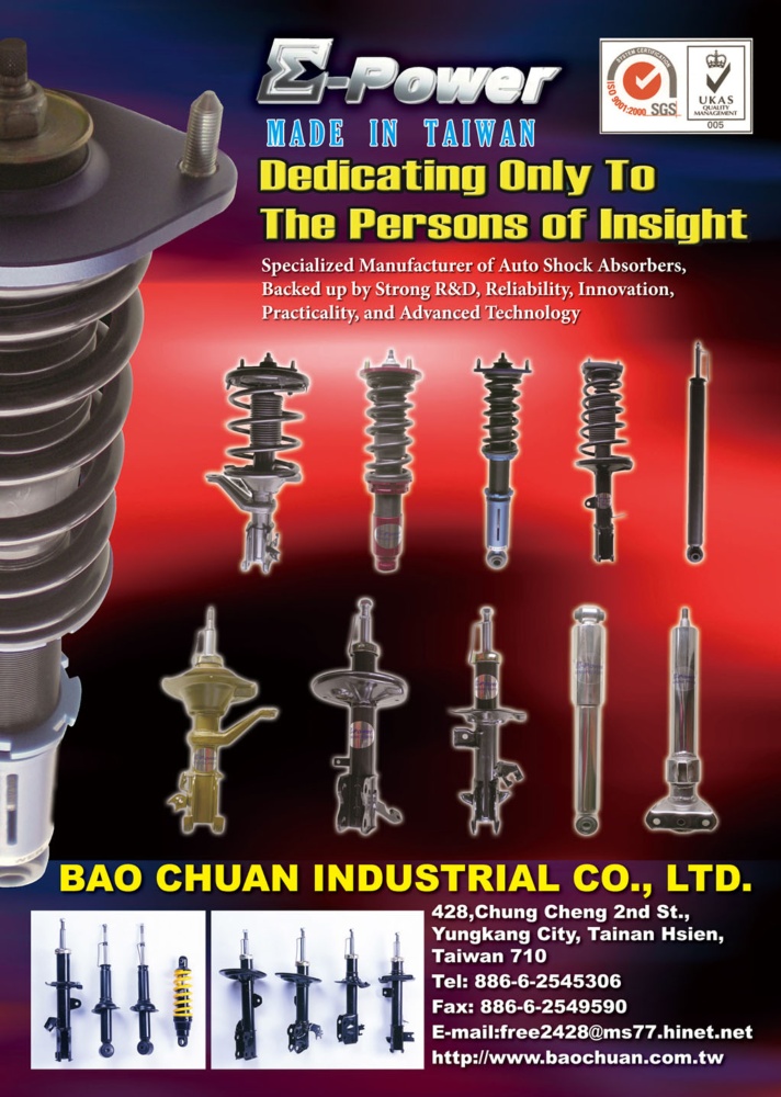 BAO CHUAN INDUSTRIAL CO., LTD.