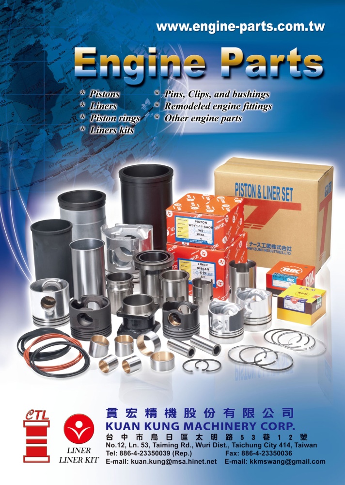 TTG-Taiwan Transportation Equipment Guide KUAN KUNG MACHINERY CORP.