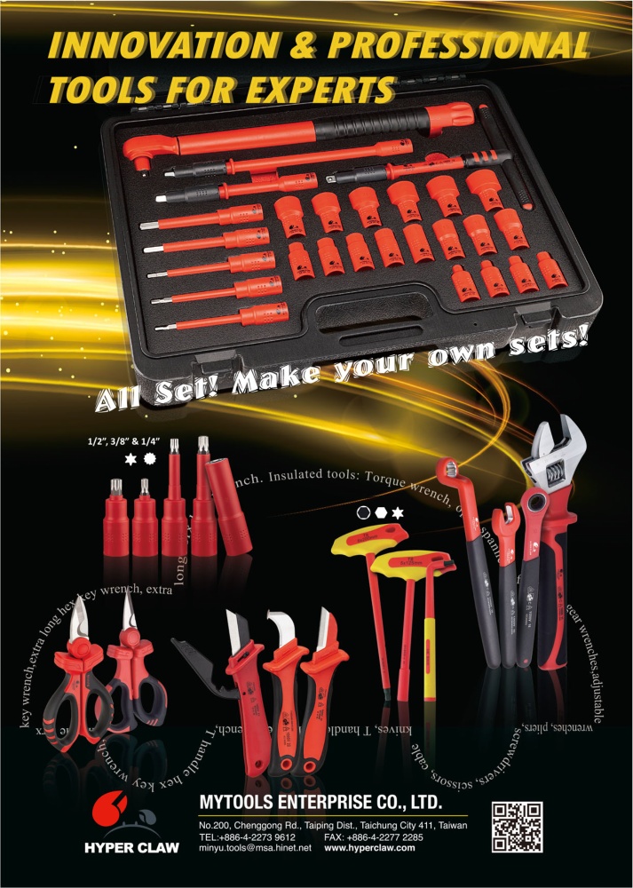 TTG-Taiwan Transportation Equipment Guide MYTOOLS ENTERPRISE CO., LTD.