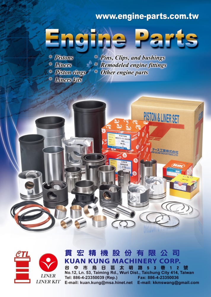 TTG-Taiwan Transportation Equipment Guide KUAN KUNG MACHINERY CORP.