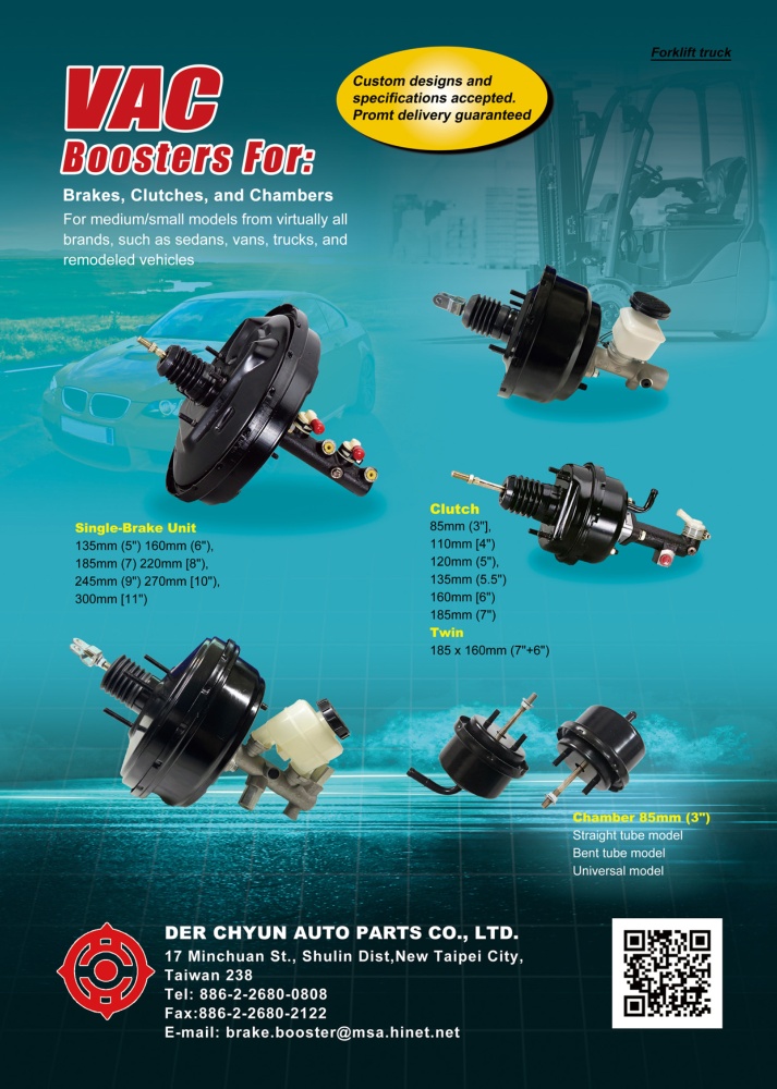 TTG-Taiwan Transportation Equipment Guide DER CHYUN AUTO PARTS CO., LTD.