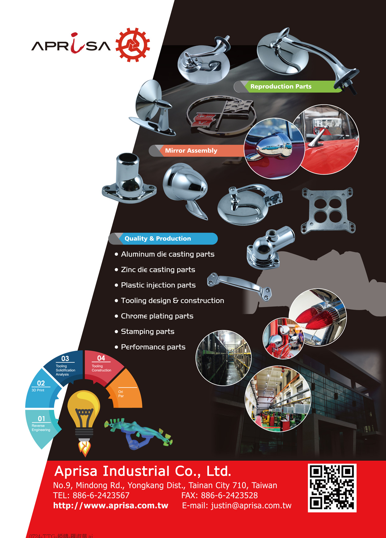 TTG-Taiwan Transportation Equipment Guide APRISA INDUSTRIAL CO., LTD.