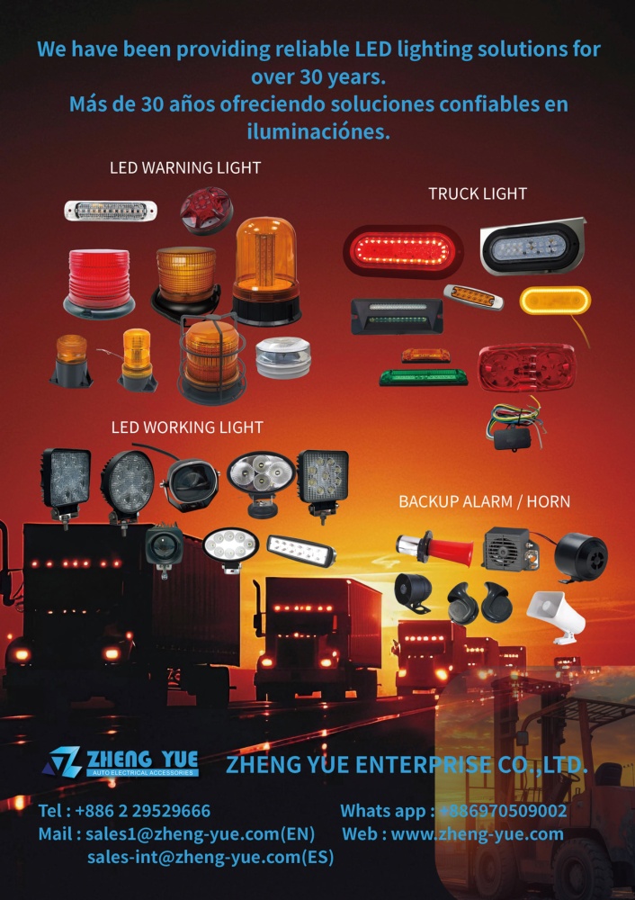 TTG-Taiwan Transportation Equipment Guide ZHENG YUE ENTERPRISE CO., LTD.