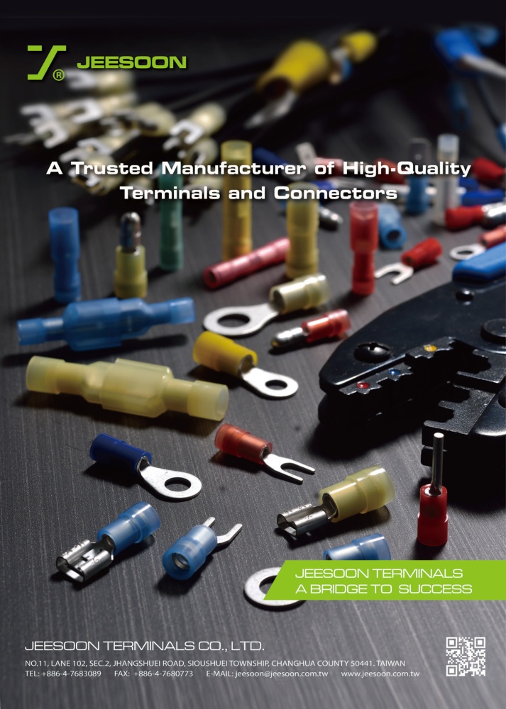 TTG-Taiwan Transportation Equipment Guide JEESOON TERMINALS CO., LTD.