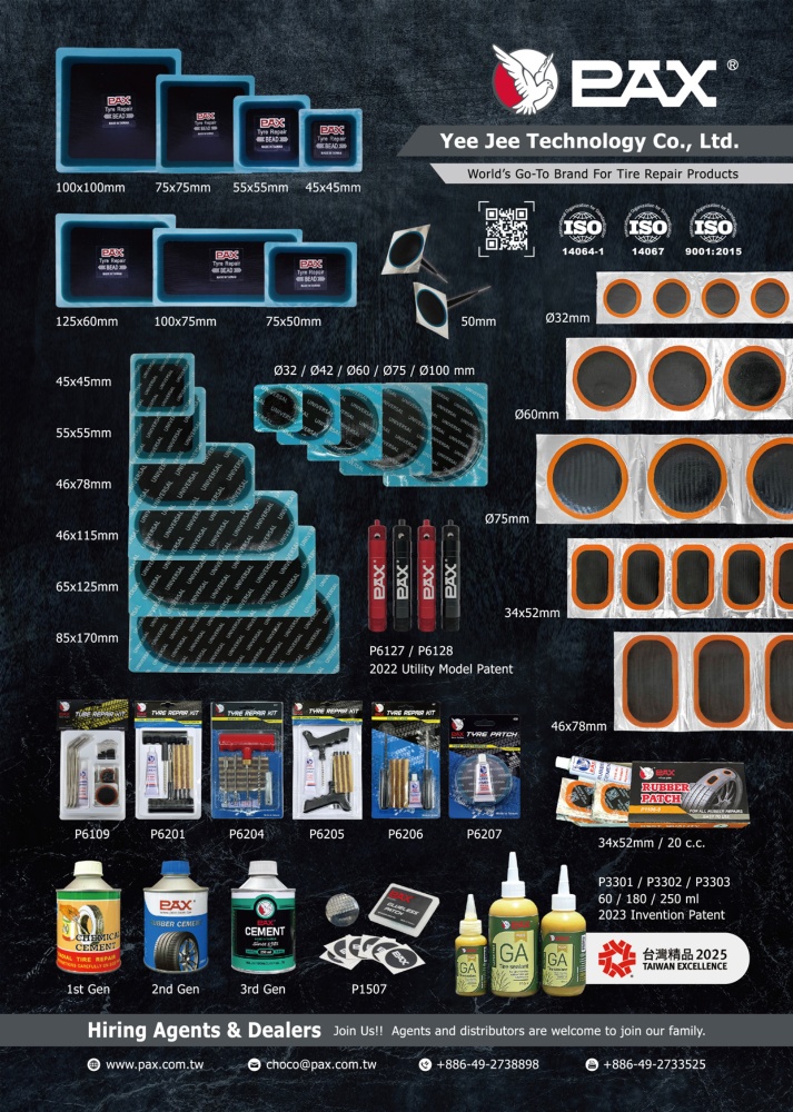 TTG-Taiwan Transportation Equipment Guide YEE JEE TECHNOLOGY CO., LTD.