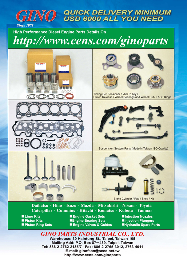 GINO PARTS INDUSTRIAL CO., LTD.